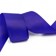 Лента Ideal репсовая в рубчик шир.38мм цв. 470 холод.фиолетовый уп.27,42м