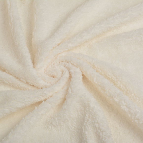 Ткань МЕХ трикотажный TBY-180-1, 180 г/м?, шир.165см, цв.экрю, рул.20м
