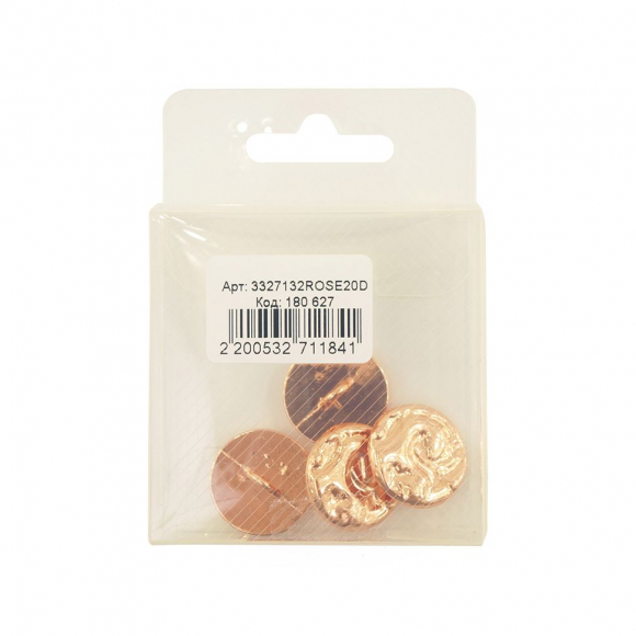 Пуговица DISBOTON, размер 32 C/ROSE2 D 079