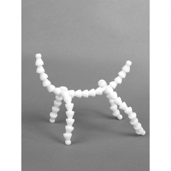 Скелет для игрушки с хвостом 23 см, передние лапы 7 звеньев 8см  задние лапы 9 звеньев -10см