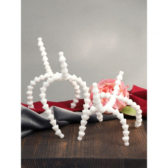 Скелет для игрушки с хвостом 23 см, передние лапы 7 звеньев 8см  задние лапы 9 звеньев -10см