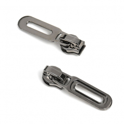 Замок MaxZipper автомат СП#5 D6 цв.черн.никель уп.500шт