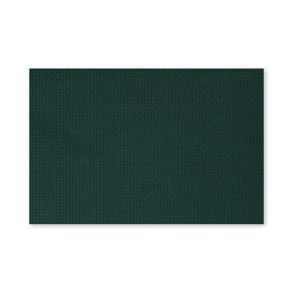 Канва Gamma K04 Aida №14 100% хлопок 30 x 40 см уп.5 шт цв.т.зелёный