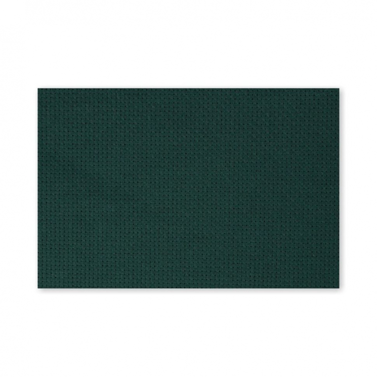 Канва Gamma K04 Aida №14 100% хлопок 30 x 40 см уп.5 шт цв.т.зелёный