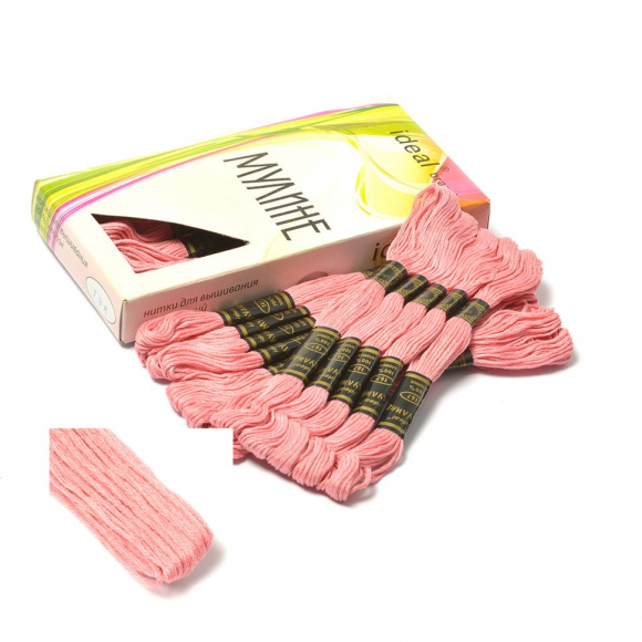 Нитки мулине IDEAL арт.ТВ (100% хлопок) 24х8м цв.167 Нитки мулине IDEAL арт.ТВ (100% хлопок) 24х8м цв.167