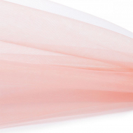 Еврофатин мягкий матовый Hayal Tulle арт.HT.S шир.300см, 100% полиэстер цв.65 уп.50м - персиковый
