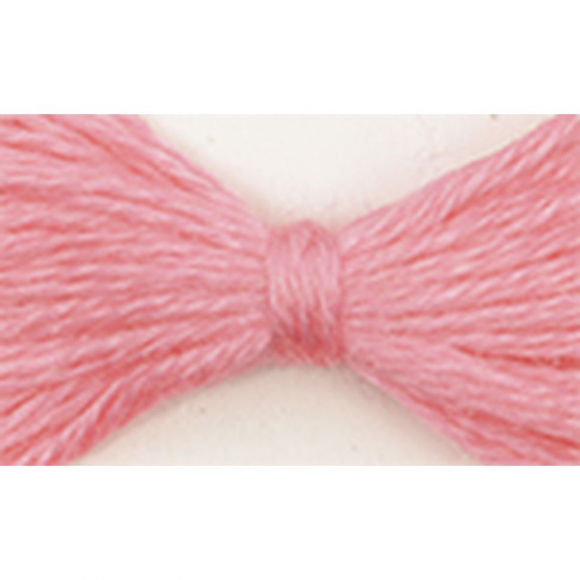 Нитки мулине цв.1010 розовый 12х10м С-Пб