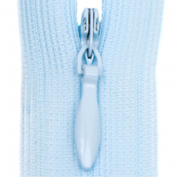 Молния потайная нераз 50см S-026 голубой светлый SBS уп.100шт