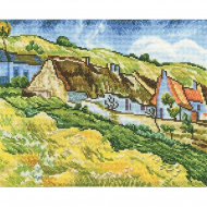 Набор для вышивания РТО арт.M356 Хижины на севере Франции 28х23 см