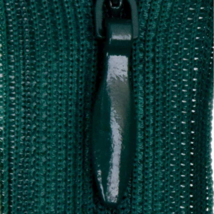 Молния потайная нераз 35см S-869 зеленый темный SBS уп.100шт