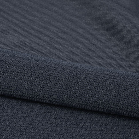 Ткань трикотаж Футер 2х нитка петля 70%пэ 25%вис 5%спан 220г 160см S578 серый уп.3м