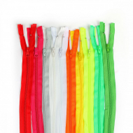 Молния MaxZipper пласт. спираль №5-N 35см АССОРТИ №1 уп.10цв х 5шт