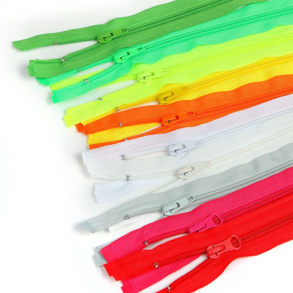 Молния MaxZipper пласт. спираль №5-N 35см АССОРТИ №1 уп.10цв х 5шт