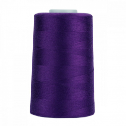 Нитки швейные 40/2 полиэстер 5000 ярд цв.195 фиолетовый MAX
