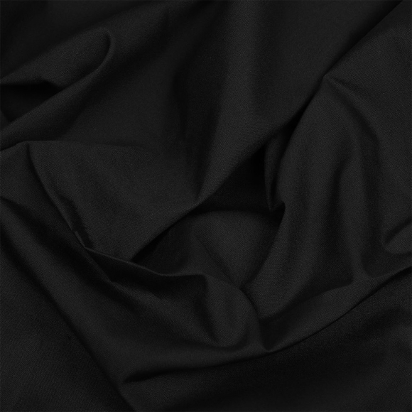 Ткань Карманная 100 г/м? 80% полиэстер, 20% хлопок шир.150 см арт.TBY.Pct.02 цв.черный рул.25м