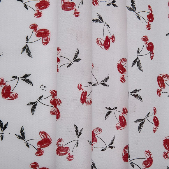 Ткань батист 90 г кв.м 100% хлопок шир.145 см арт.Р.32984.01 цв.01 белый уп.25м