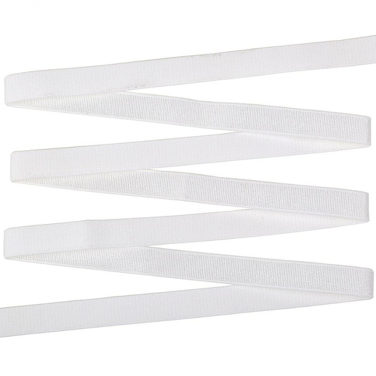 Резинка TBY бельевая (для бретелей) 10мм арт.RBB05101 цв.F101 белый уп.25м
