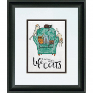 Набор для вышивания DIMENSIONS арт.DMS-70-65222 Игривые кошки 13х18 см Набор для вышивания DIMENSIONS арт.DMS-70-65222 Игривые кошки 13х18 см