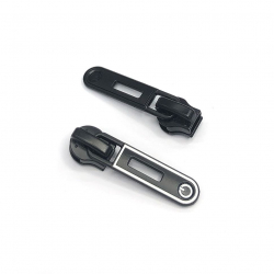 Замок MaxZipper автомат СП#5 F38 цв.черный/белый уп.100шт