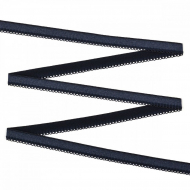 Резинка TBY LAUMA бельевая (отделочная) 716 11мм цв.2146 черный кварц уп.20м