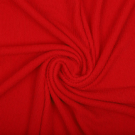Ткань трикот. Бифлекс жатка арт.TBY-JB-03 490г/м? 92% ПЭ 8% спандекс шир.80см цв.3 красный рул.55м