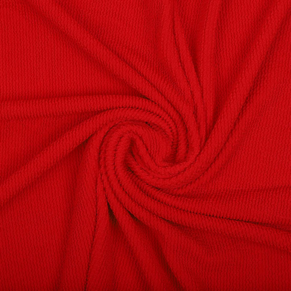 Ткань трикот. Бифлекс жатка арт.TBY-JB-03 490г/м? 92% ПЭ 8% спандекс шир.80см цв.3 красный рул.55м