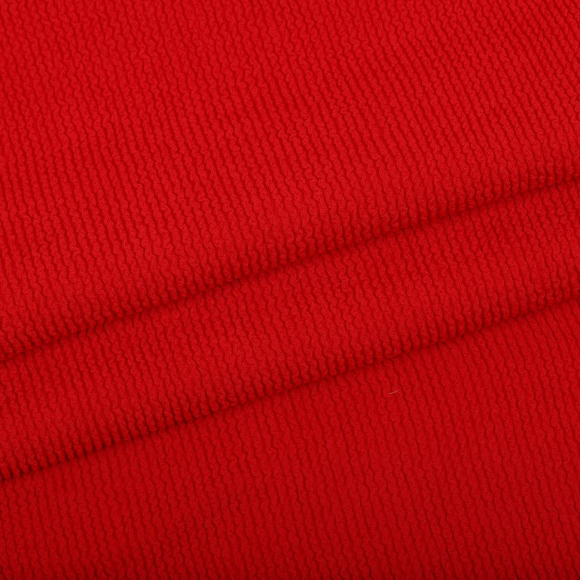Ткань трикот. Бифлекс жатка арт.TBY-JB-03 490г/м? 92% ПЭ 8% спандекс шир.80см цв.3 красный рул.55м