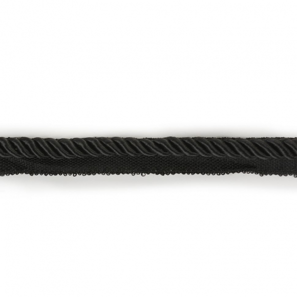 Кант мебельный арт.TBY-1911-51  8мм цв.51 черный уп.10м