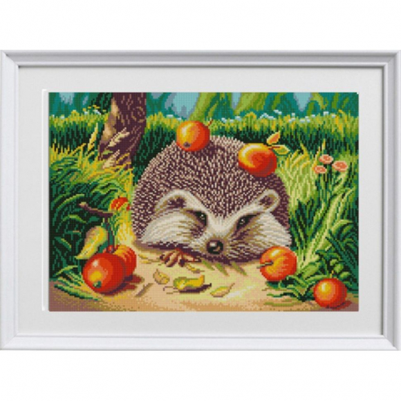 Рисунок на ткани (Бисер) КОНЁК арт. 1313 Ежик 29х39 см