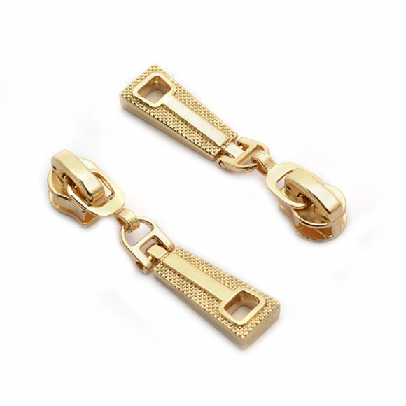 Замок MaxZipper автомат СП#5 TBT1077 цв.золото уп.100шт