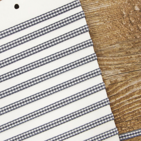 24013_Лента с рисунком клетка SAFISA, 6 мм, 25 м, цвет 68, серый