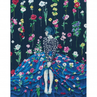 Набор для вышивания РТО арт.M623 Влюбленный дождь 32х40см