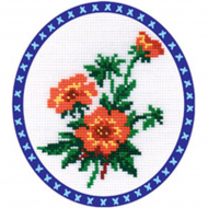Набор для вышивания PANNA арт. C-0069 Лапчатка 17х22 см