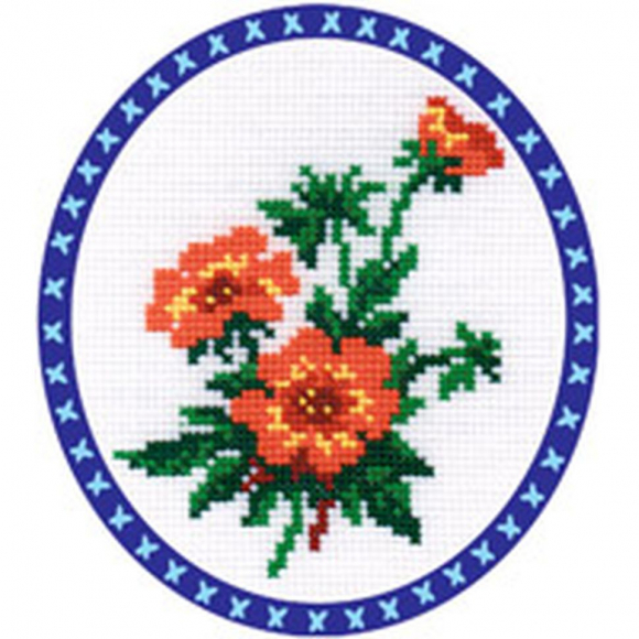 Набор для вышивания PANNA арт. C-0069 Лапчатка 17х22 см