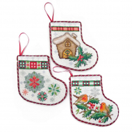 Набор для вышивания МАРЬЯ ИСКУСНИЦА арт.21.002.19 Сапожки 8х13 см