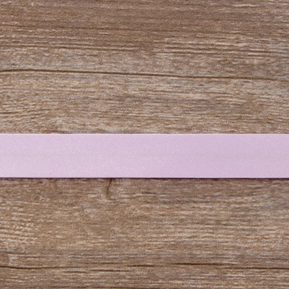 162040_Косая бейка атласная 20 мм, 25 м, цвет 141, бледно-розовый