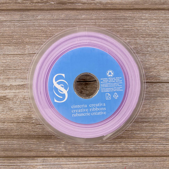 162040_Косая бейка атласная 20 мм, 25 м, цвет 141, бледно-розовый