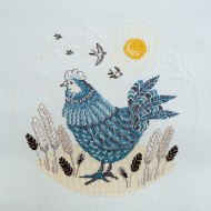 Набор для вышивания МАРЬЯ ИСКУСНИЦА арт.03.017.06 Пеструшка 25х25 см