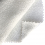 Ткань флис 2-х ст. TBY-0059-102.27 190 г/м? 100% ПЭ шир.150см  цв.F102 айвори рул.25-27 кг