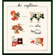 Набор для вышивания Le Bonheur des Dames арт.1182 Confiture (Конфитюр) 40х46 см