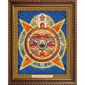 Набор для изготовления картин АЛМАЗНАЯ ЖИВОПИСЬ арт.АЖ.5070 Икона Всевидящее Око Божие 22х28 см