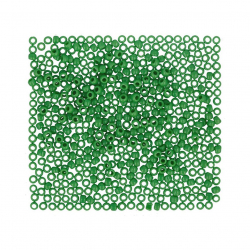 Бисер Япония "TOHO" 10/0  круглый 1  2.4 мм 5 х 5 г №0047 т.салатовый