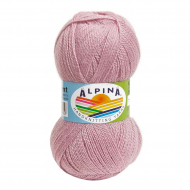 Пряжа ALPINA KLEMENT (80% альпака, 20% мериносовая шерсть) 4х50г/300м цв.11 св.сиреневый