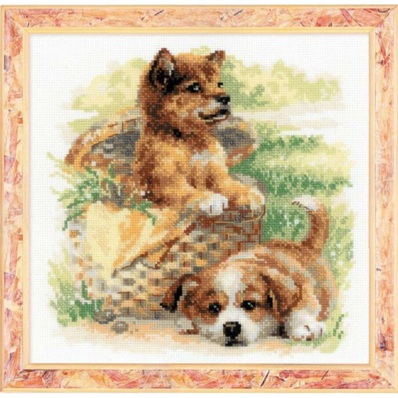 Набор для вышивания РИОЛИС арт.1390 Нежный возраст 25х25 см