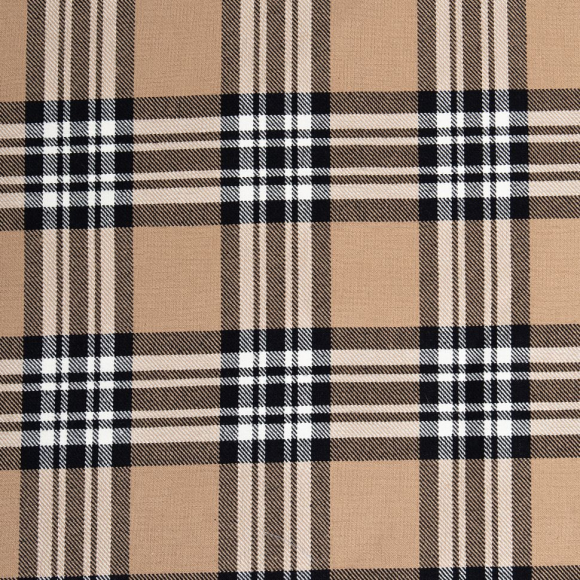 Ткань Костюмная 280 г/м? 100% хлопок шир.150 см арт.Р.36795.01 цв.01 бежевый рул.30м