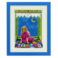 10285_Набор для вышивания "Девочка и звезды" 10285_Набор для вышивания "Девочка и звезды"