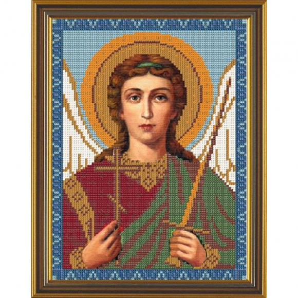 Набор для вышивания бисером НОВА СЛОБОДА арт.С9009 Ангел Хранитель 18х24 см