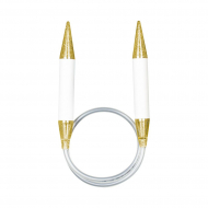 Спицы круговые пластик addiChampagner №20 150 см