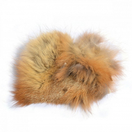 Набор из меховых обрезков цв.рыжий(лиса), уп.100г