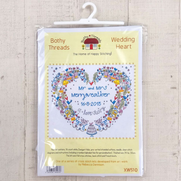 115258_Набор для вышивания "Wedding Heart" (Свадебное сердце)